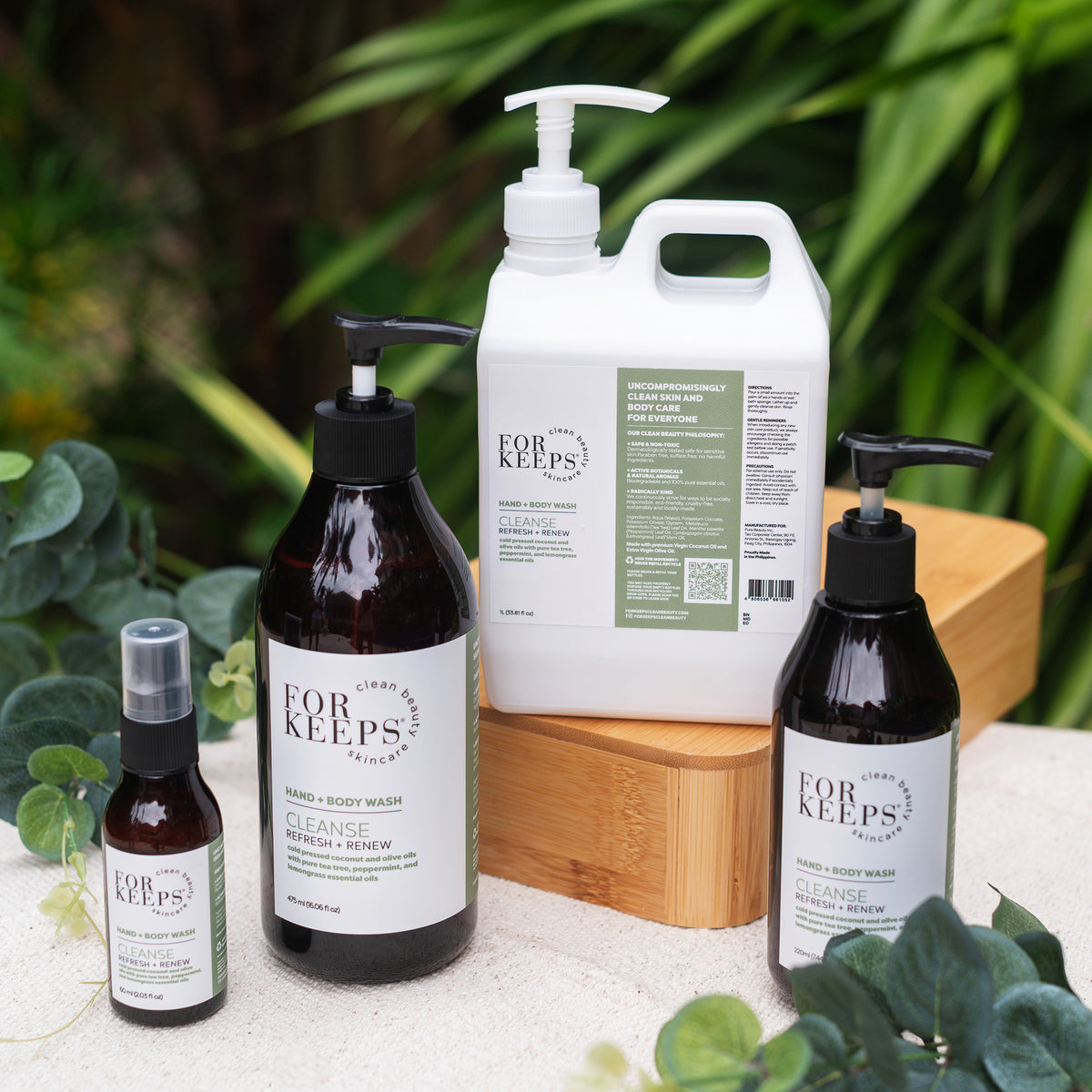 Clean Bady CLEANSE Hand + Body Wash | For Keeps Clean Beauty – For Keeps Clean Beauty